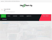Tablet Screenshot of logisteam.fi